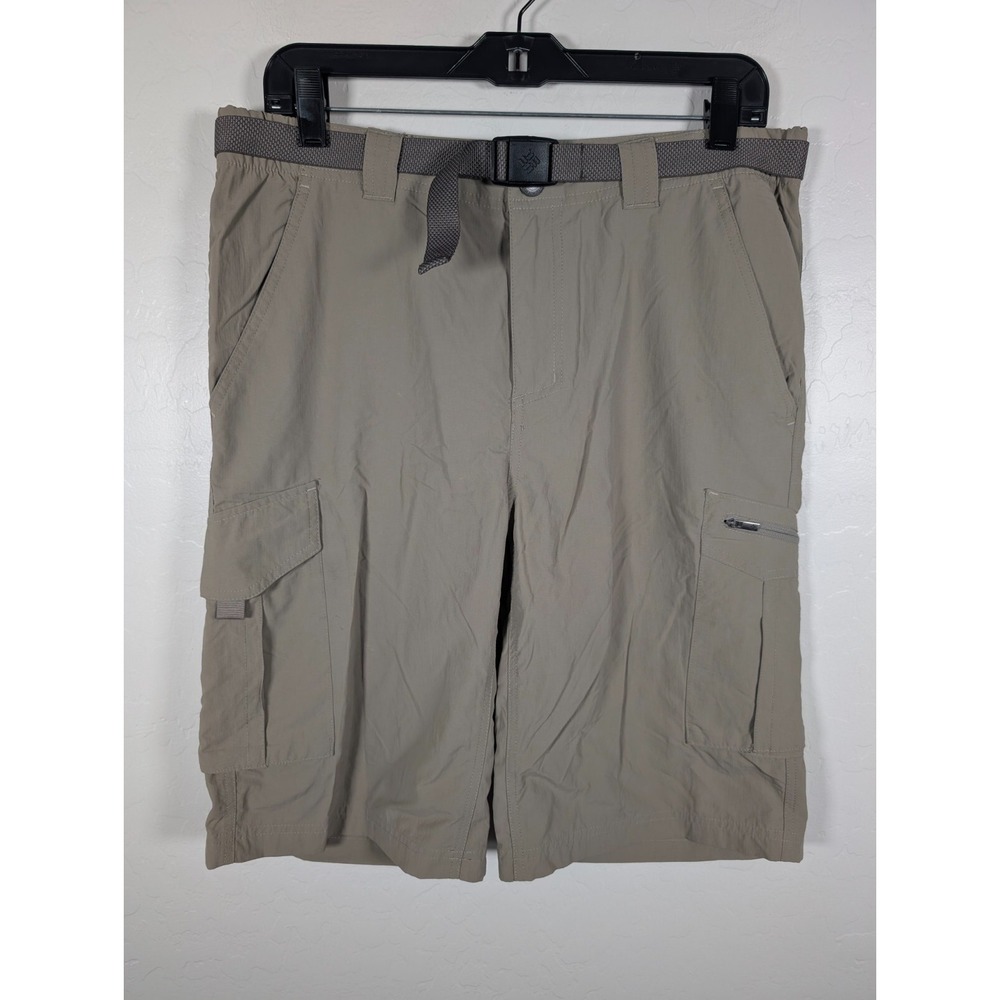 Columbia Shorts Women's 12 Beige Sportswear Co Hiking Cargo Omni-Shade Shorts